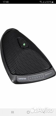 Конференц микрофон shure mx393 /c