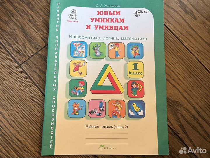 Рабочая тетрадь 1 класс Холодова