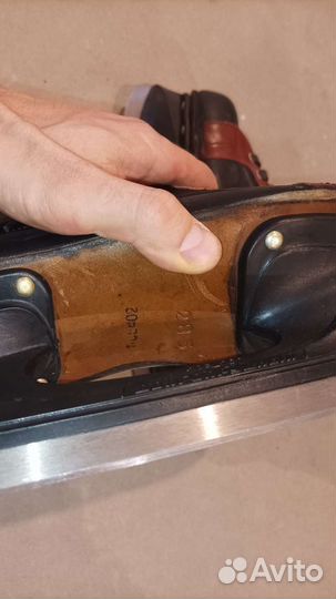 Коньки СССР кожаные