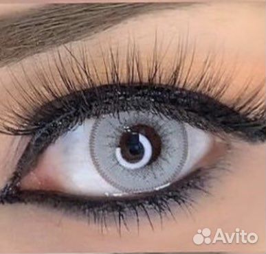 Серые линзы цветные линзы для глаз контактные линз