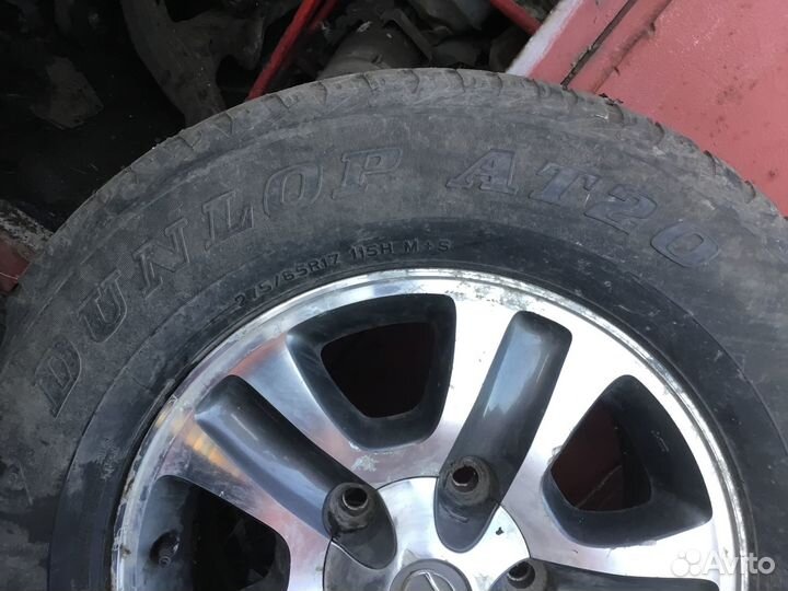 Колеса на toyota land cruiser 100