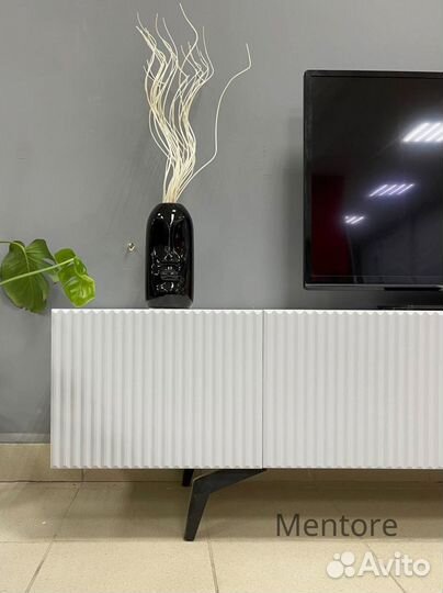 Тумба тв Bravo с фрезеровкой (конструктор)