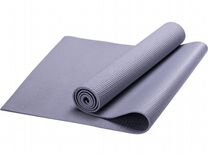 Коврик для йоги, PVC, 173x61x0,3 см серый