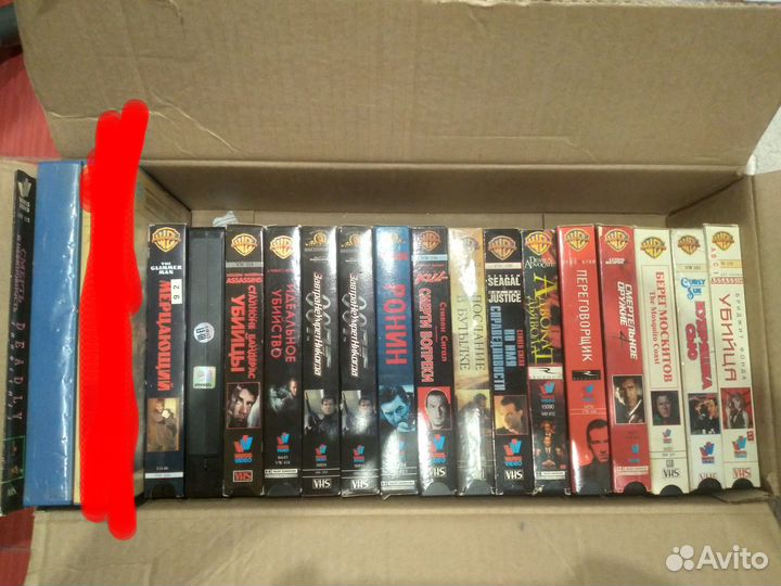 Видеокассеты подборка ок. 100 шт. лицензия и др