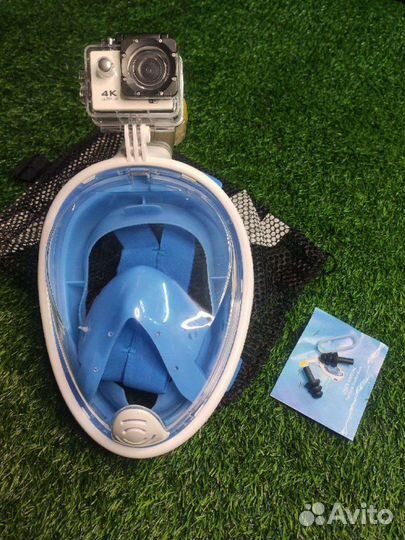 Маска для снорклинга и плавания