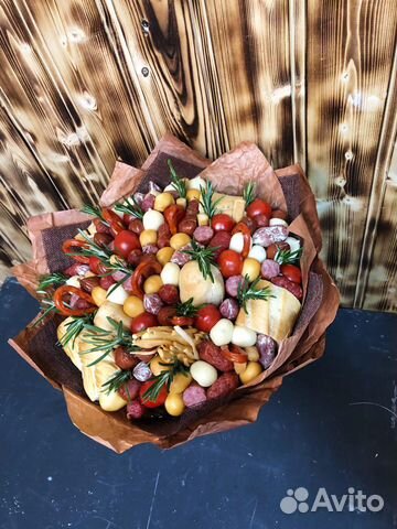 Мужские букеты съедобные