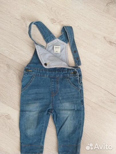 Комбинезон джинсовый