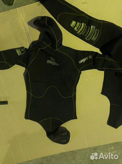 Гидрокостюм для подводной охоты 7мм размер L