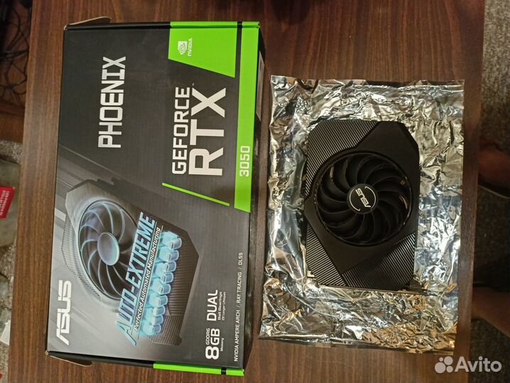 Видеокарта asus GeForce RTX 3050 Phoenix
