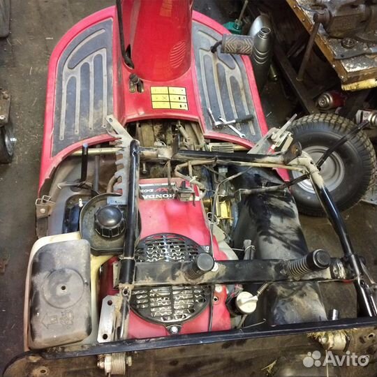 Ремонт райдеров и садовых тракторов