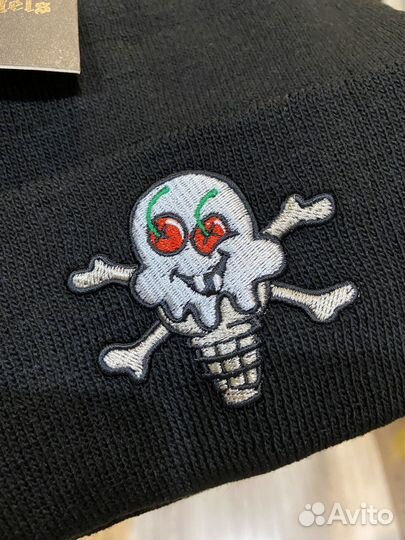 Шапка palm angels черная