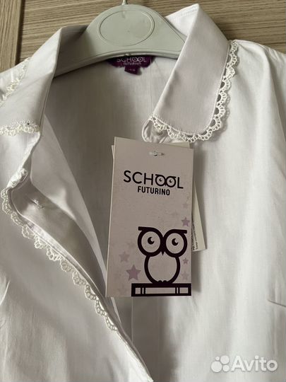 Блузка школьная новая 152-158