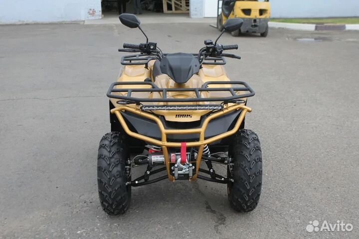 Квадроцикл irbis ATV250 premium желтый