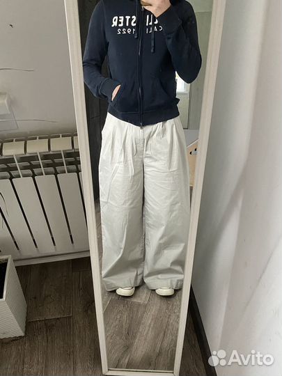 Брюки широкие