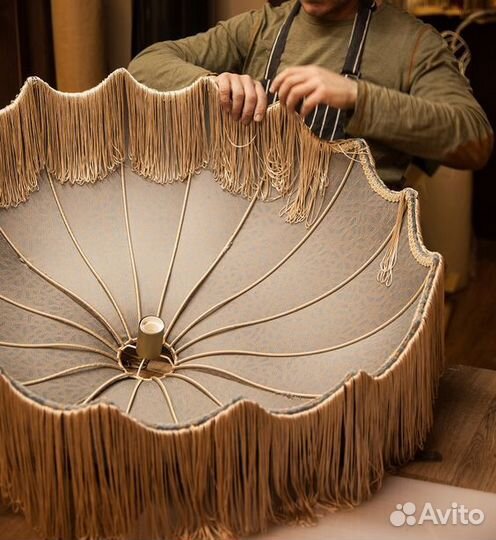 Перетяжка, ремонт, реставрация абажуров