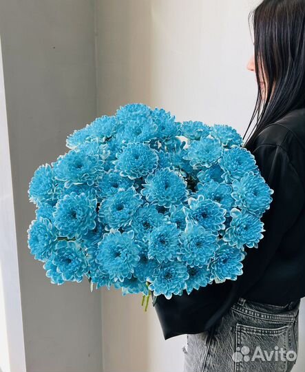 Букет хризантем гигант