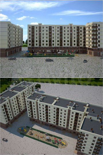 1-к. квартира, 43 м², 4/8 эт.