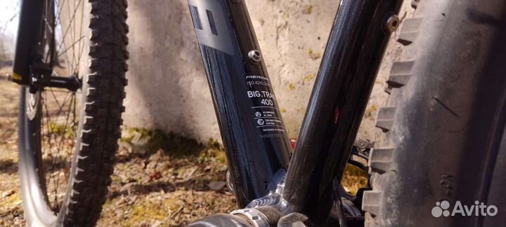 Горный велосипед merida big trail 400 рама L