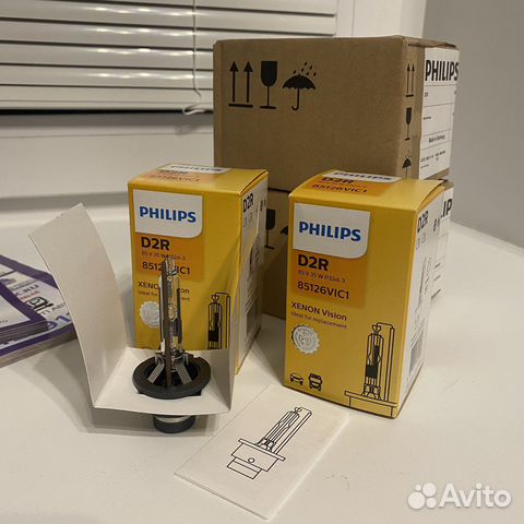 Ксеноновая лампа philips D2R xenon vision
