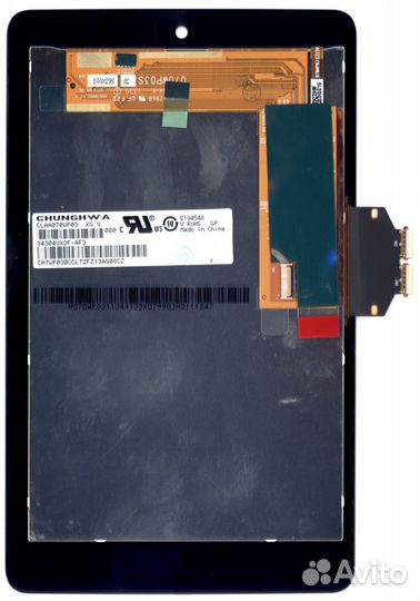 Модуль Asus Nexus 7 (ME370) 5185L FPC-1 черный