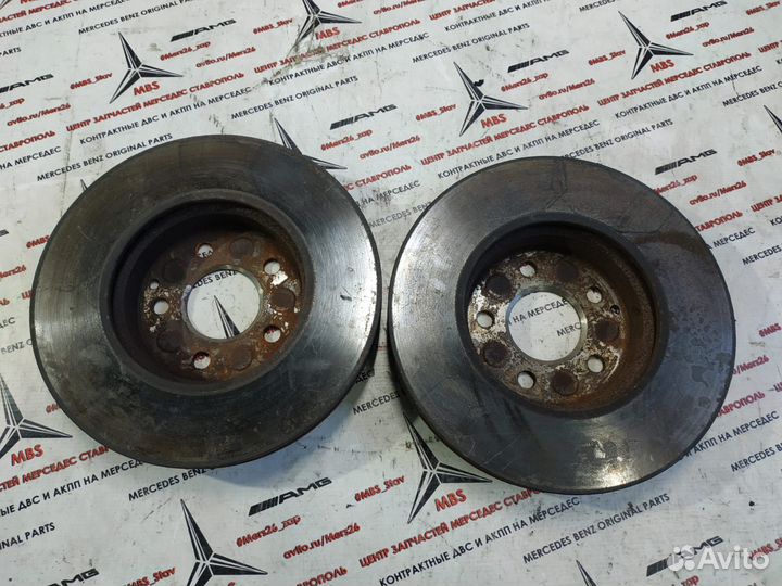 Диски тормозные перед w211 Mercedes