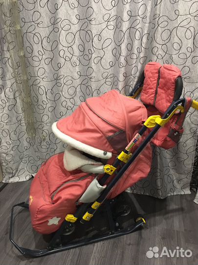 Санки коляска ника