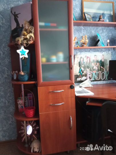 Комплект мебели.диван-кровать.шкафы, для ученика