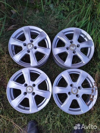 Диски литые Рено r14 4 100