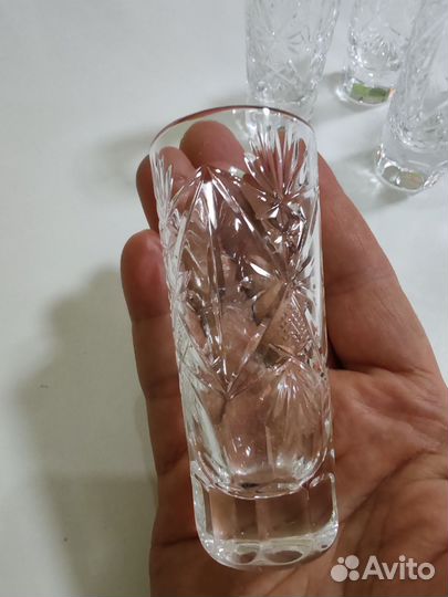 Стопки хрустальные СССР