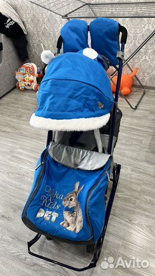 Санки коляска ника