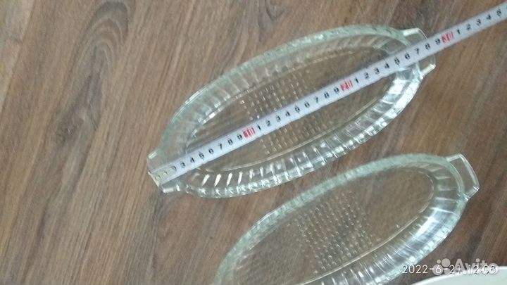 Селедочница Дулево стеклянная