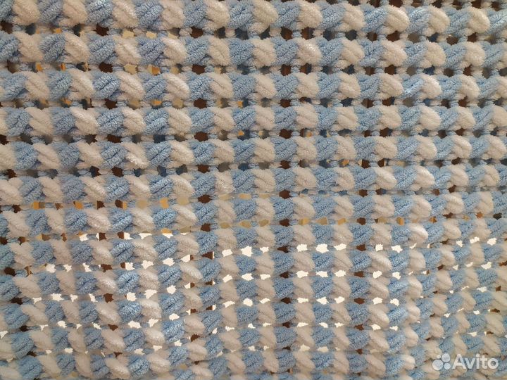 Детское одеяло из пряжи Alize Puffy 90*125 см