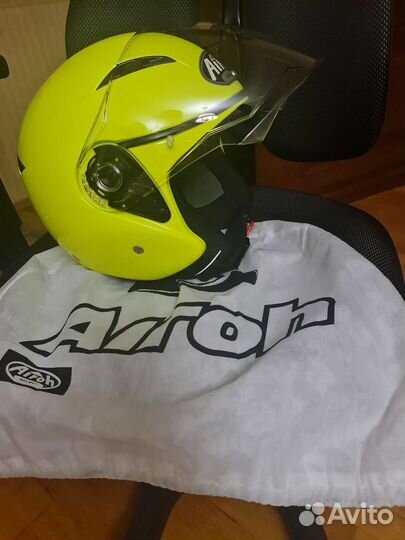 Мотошлем Airoh City One Flash Yellow, XL