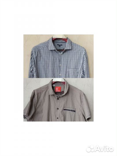 Клетчатые рубашки мужские размер 62