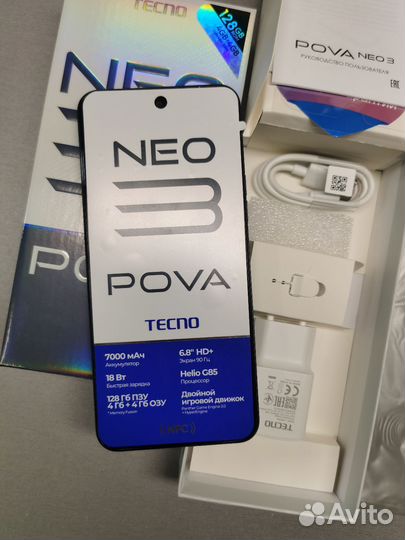 TECNO Pova Neo 3, 4/128 ГБ