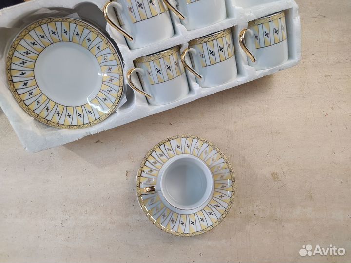 Кофейный сервиз. Фарфор. Япония