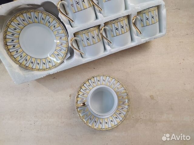 Кофейный сервиз. Фарфор. Япония