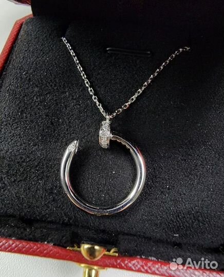 Колье золотое Cartier just un clou с бриллиантами