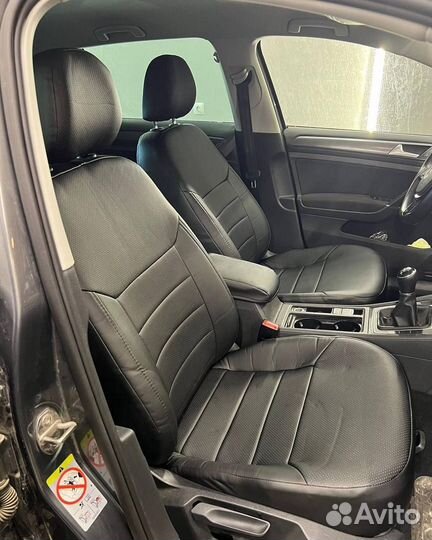 Авточехлы из экокожи Volkswagen Golf VII Автопилот
