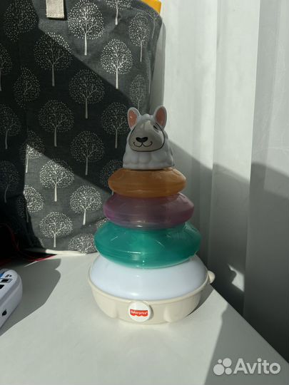 Пирамидка fisher price