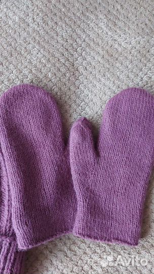 Шапка и варежки