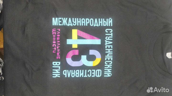 Печать на футболках оптом