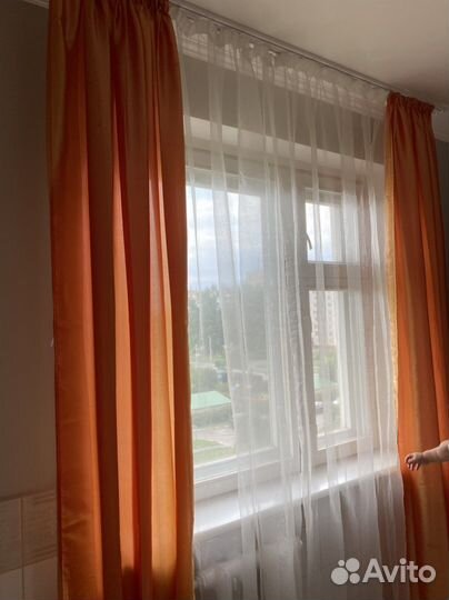 Комплект штор с тюлью