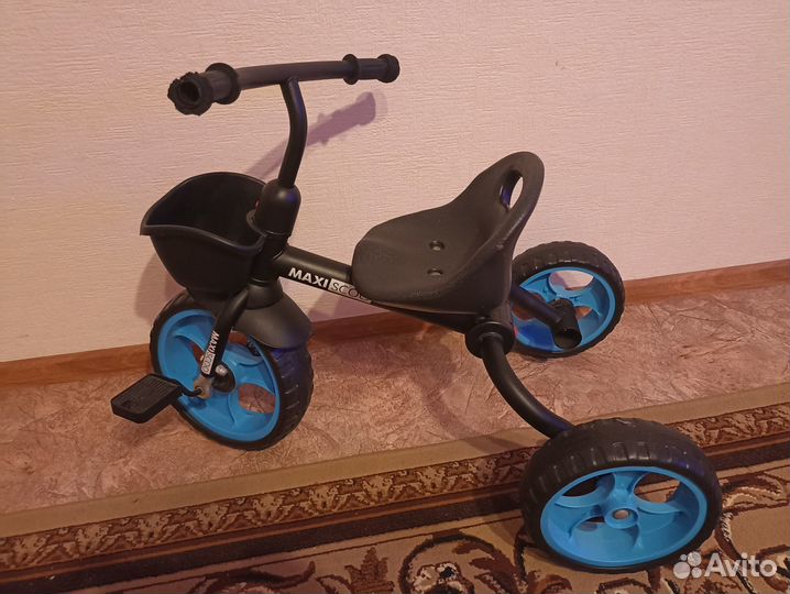 Велосипед детский трёхколёсный Maxiscoo