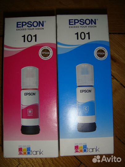 Чернила для струйных принтеров Epson, HP, Canon