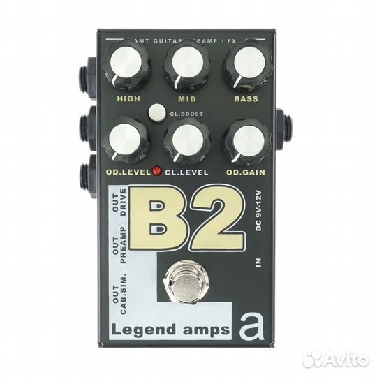 AMT B2 (Bogner) Legend Amps Preamp (Новый)