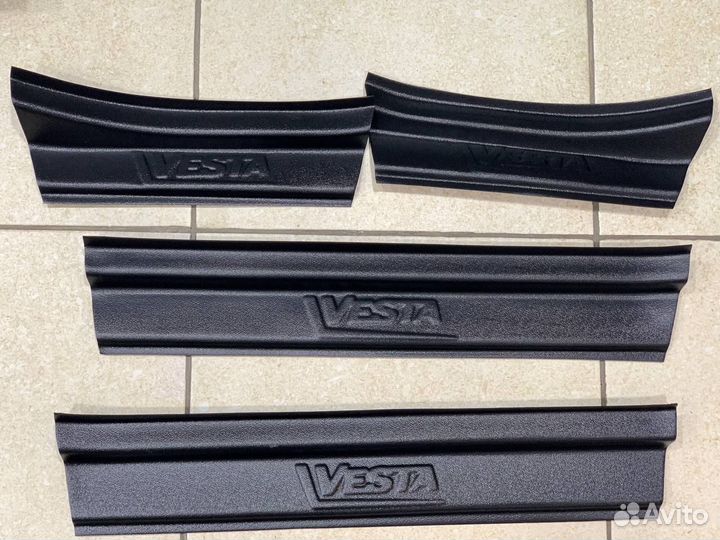 Накладки на пороги Веста Лада, LADA Vesta