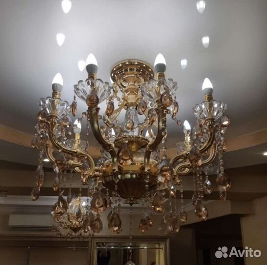 Люстра хрустальная