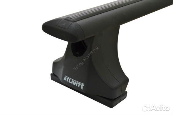 Багажник на крышу Atlant для Ravon B черное крыло