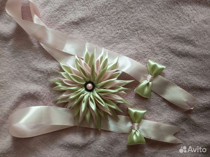 Бант на выписку из роддома